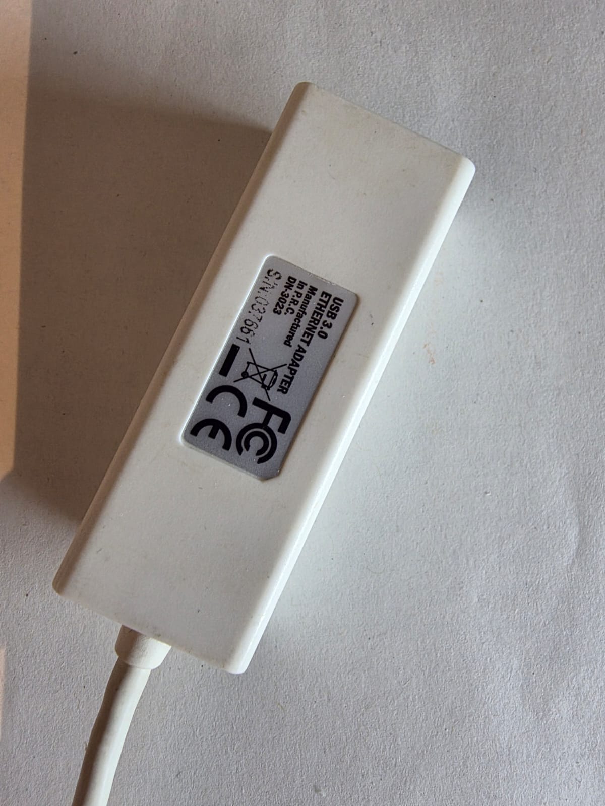 Digitus DN-3023 Adaptateur USB 3.0 vers Ethernet Gigabit RJ45 1000 Mbps