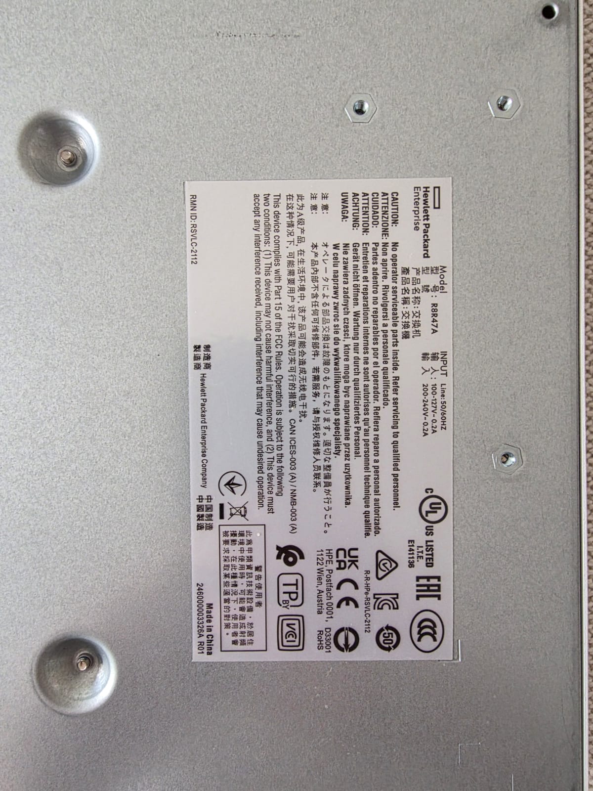 Aruba Instant On 1430 16G Switch R8R47A 16 ports Gigabit Ethernet non-gere — vue 4