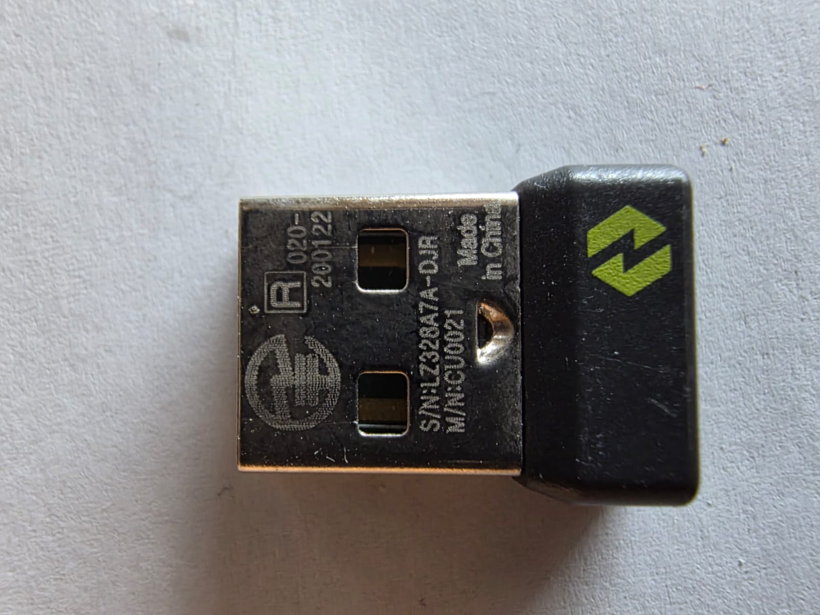 Logitech Bolt Récepteur USB nano sans fil — CU0021