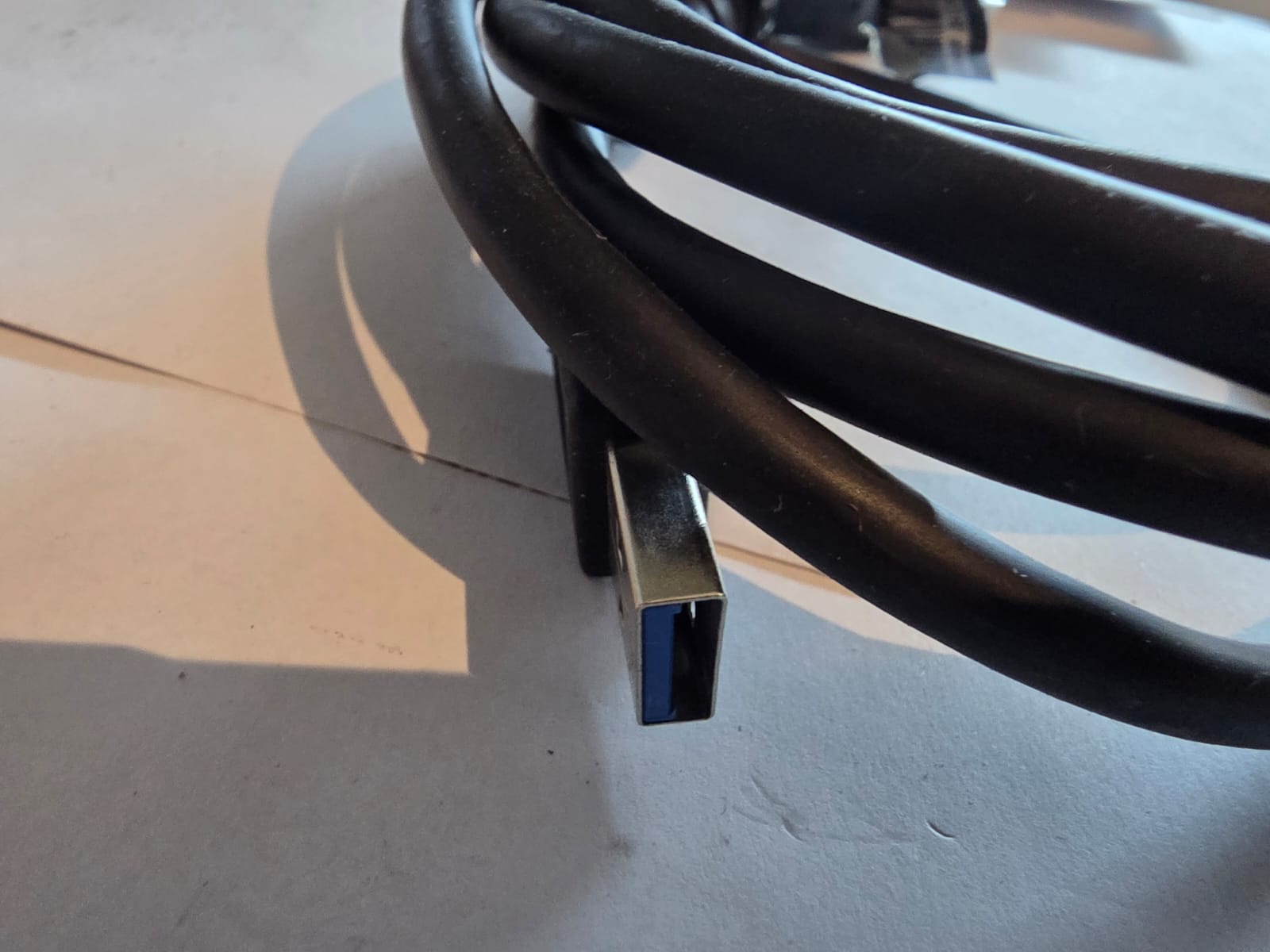 Câble USB 3.0 USB-A vers USB-B — Noir — 2m — vue 2