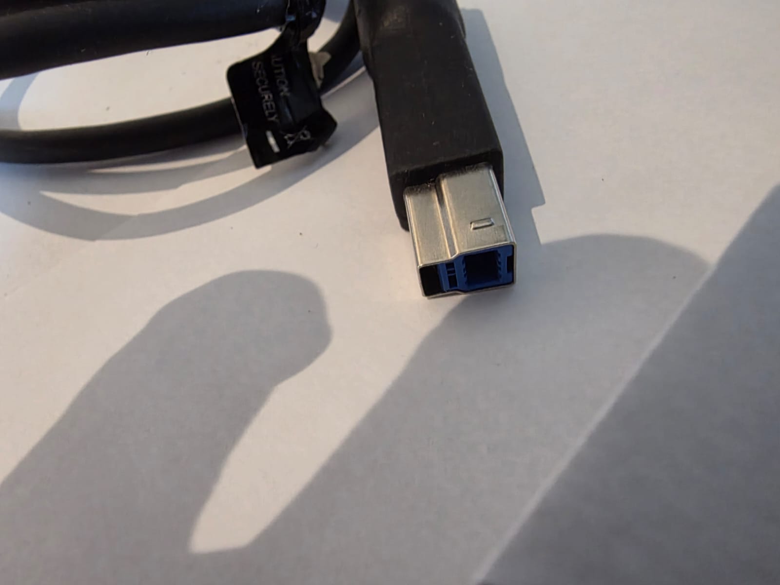 Câble USB 3.0 USB-A vers USB-B — Noir — 2m